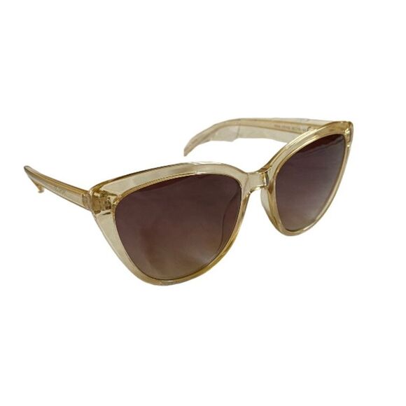 NEW Rachel Zoe Women's Nina Cat Eye Sunglasses in Nude-Crystal Feminine Coquette - Picture 7 of 12